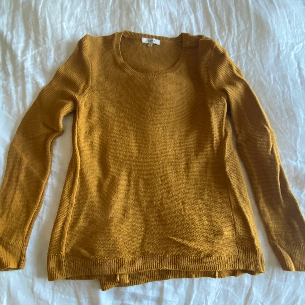 Mustard Sweater from Madewell